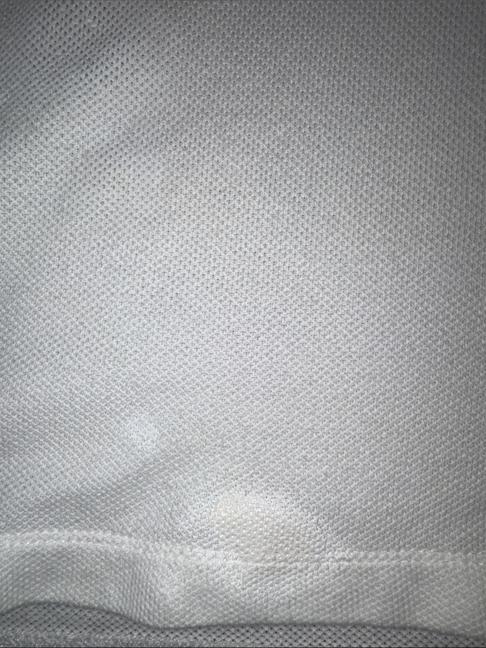 Gucci White Long Sleeve Polo with Green and Red Stripe Accents and Navy Collar - Picture 4 of 6